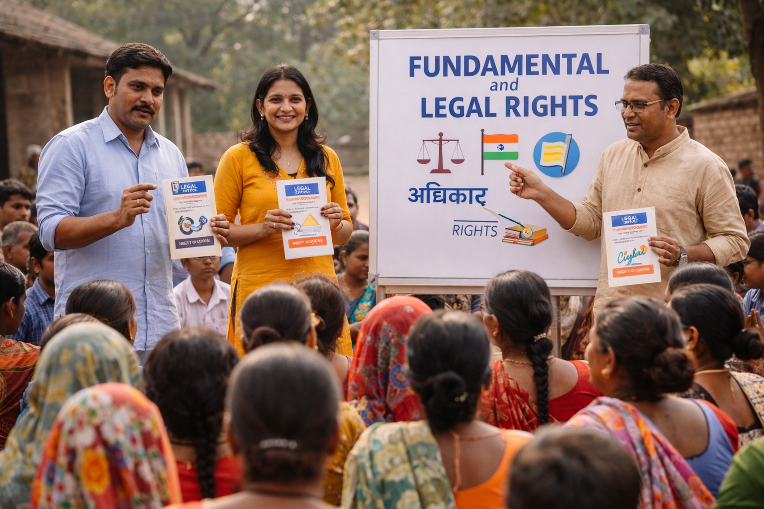 हाशिए पर रहने वाले समुदायों के लिए कानूनी सहायता शिविरों के माध्यम से मानव अधिकारों की वकालत