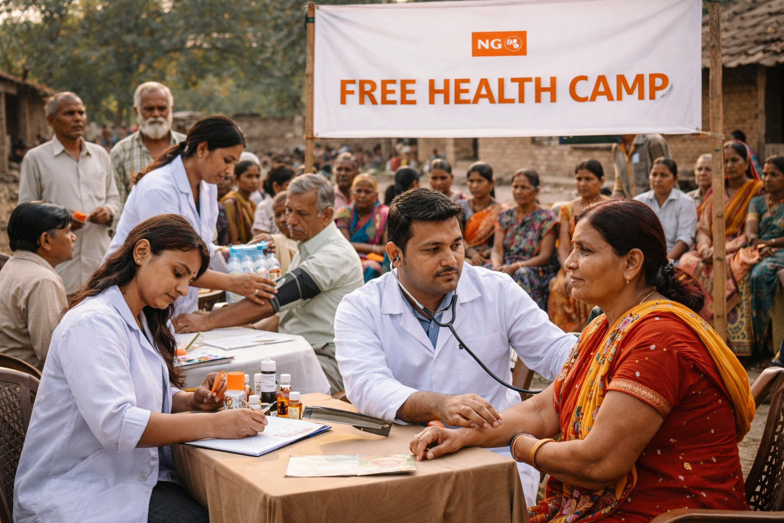 ग्रामीण क्षेत्रों की झुग्गी बस्तियों में स्वास्थ्य सेवा: संस्कृति रक्षा फाउंडेशन का एक नया प्रयास